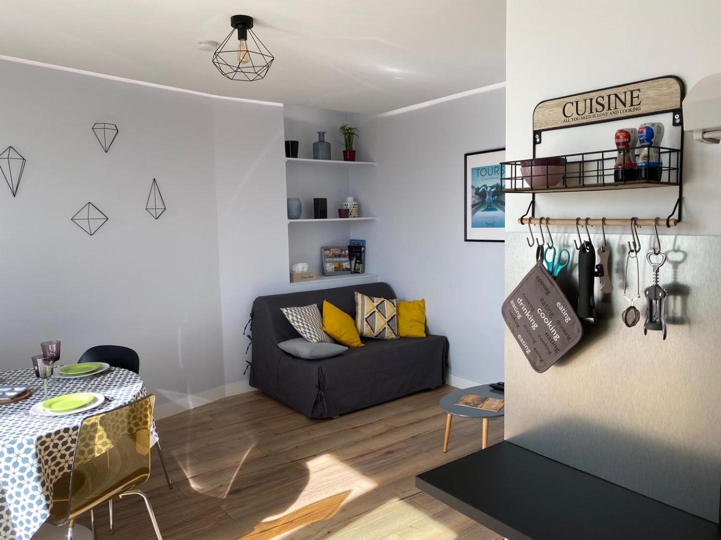 Apartamento Lumineux T2 Situe Dans L'Hyper Centre De Tours Exterior foto